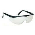 Large Single-Lens Safety Glasses w/ Ratchet Temples